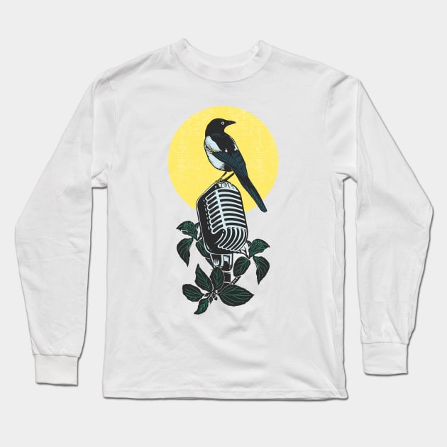 Song bird Long Sleeve T-Shirt by clingcling